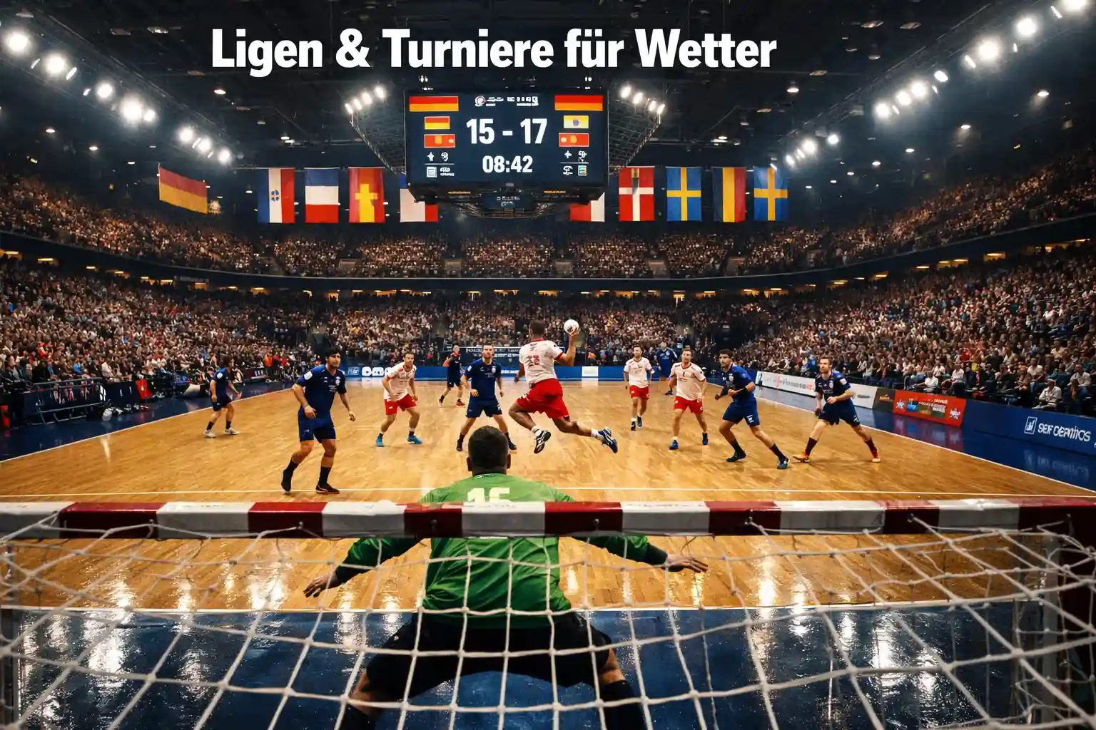 Handball Ligen und Turniere zum Wetten – HBL, EHF Champions League, WM und EM